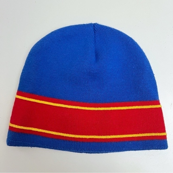 Dc Comics Superman Beanie Cap Kids One Size - Picture 3 of 6